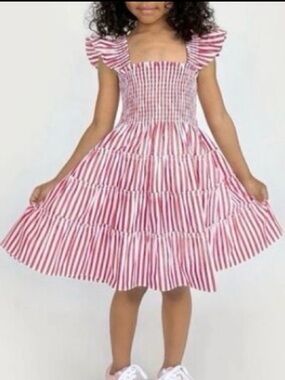 Hill House Tiny Ellie size 5/6 fits 2-5y Red Stripe